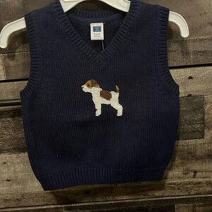 Janie and Jack knitted baby vest 6-12 months